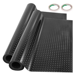 Tappetino per Garage in PVC Spesso 8mm, 450x110 cm, Texture a Diamante, Antiscivolo, Rotolo per Pavimentazione Garage, Copertura 10 m² - Product Image 1