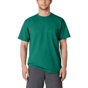 T-shirts pour hommes de haute qualité, en coton lourd 100%, coupe ajustée, anti-boulochage, manches courtes, impression sérigraphique effet soleil, grande taille - Product Image 5