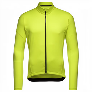 Maillot de cyclisme à manches longues pour homme, respirant, grande taille, polyester, imprimé numérique, vêtements de cyclisme d'automne, personnalisable OEM ODM - Product Image 3