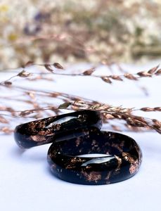 Bague en résine faite à la main, bijou unique en résine pour femmes, bague tendance colorée pour tous les jours, cadeaux, fêtes - Product Image 6