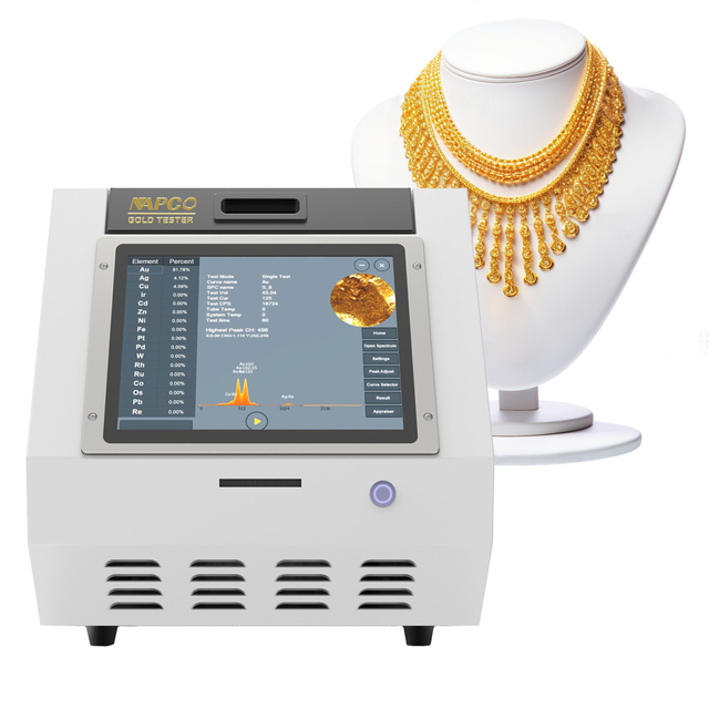 Napco Jewelry XRF Gold Testing Analyzer Gold Purity Machine Tester NAP 8200E