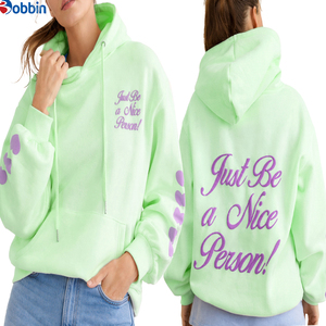 Sudadera con Capucha Personalizada con Logotipo Bordado, Diseño de Puntos Azules, Estilo Holgado, Ultra Suave, Cómoda, Gruesa, con Hombros Caídos, para Invierno - Product Image 5