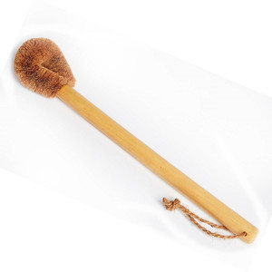 Cepillo de inodoro ecológico sin residuos hecho de cerdas de fibra de coco natural Equipo de limpieza de habitaciones de baño Cepillos de inodoro Wc - Product Image 6