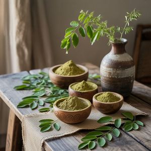 Poudre de Moringa en vrac pour les usines de boissons et la fabrication industrielle de produits botaniques – Poudre de feuilles de Moringa biologique de qualité supérieure - Product Image 4