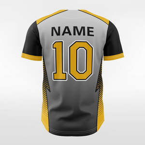 Camiseta de Béisbol Deportiva Informal Personalizada, de Alta Calidad, con Diseño de Logotipo Personalizado, Uniforme Nuevo, OEM - Product Image 4