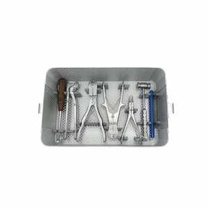Kit de Cirugía de Fracturas para Animales Pequeños, Juego de Instrumentos Ortopédicos Manuales de Acero Inoxidable con Placas de Bloqueo de Surgiright Instrument - Product Image 5