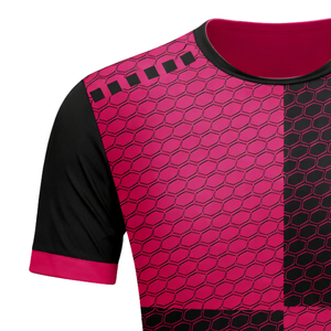 Camiseta de Fútbol Sunderland Rosa y Negra, Transpirable, Absorbe la Humedad, Uniforme Deportivo para Hombre y Mujer - Product Image 6