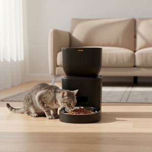 Distributeur automatique de nourriture pour animaux de compagnie Sudex, nouveau design, 4L, bol intelligent, programmable, grande capacité, pour chats et chiens - Product Image 2