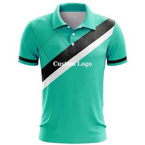 Camiseta Deportiva de Cricket de Alto Rendimiento, Absorbente de Humedad, 100% Poliéster, Camisetas de Cricket Personalizadas al por Mayor, Manga Corta - Product Image 3
