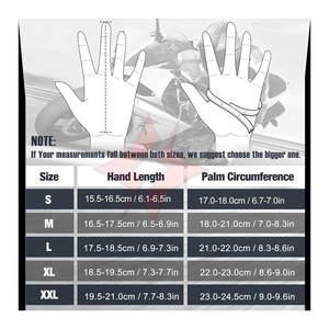 Gants de moto d'hiver coupe-vent unisexes, durables, antidérapants, compatibles avec les écrans tactiles, en cuir, pour la conduite par temps froid - Product Image 4