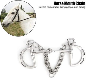 Morso Articolato in Acciaio Inossidabile da 125mm per Cavalli, per la Cura e il Divertimento Equino - Product Image 5