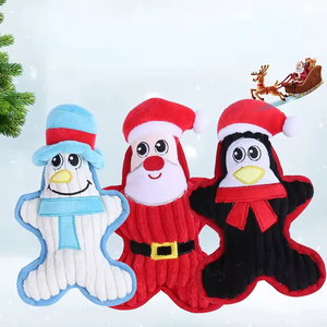 KingHon New Christmas Puppy Chew <b>Toys</b> <b>for</b> Small & Large Dogs Washable Plush <b>Pet</b> <b>Toys</b> Includes Rope & Squeaky Doggy <b>Toys</b> - Product Image 6
