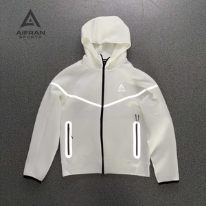 Sudadera con Capucha AIFRAN 2026 Tech Fleece para Hombre, Reflectante, de Algodón Grueso y Cálido, Deportiva, Informal, de Marca, al por Mayor - Product Image 4