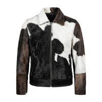 Blouson aviateur en cuir de vachette pour homme, style motard classique, fermeture éclair asymétrique, décontracté, design personnalisable, coupe-vent, respirant