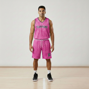 Nuevas Camisetas y Sudaderas con Capucha de Poliéster Personalizadas con Nombre de Equipo de Baloncesto, Transpirables, Venta al Por Mayor - Product Image 3