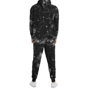 Latest Design Men Winter Hooded Casual 100% <b>Polyester</b> Luxury Style Sublimation Elastic Waist Streetwear <b>Tracksuit</b> Wholesale - Product Image 2