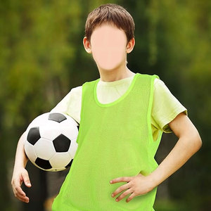 Soccer Pinnies Pennies Jersey Scrimmage Vest Breathable Mesh Sports Practice Jersey <b>Training</b> <b>Bibs</b> Youth Adult Kids Basketball - Product Image 6