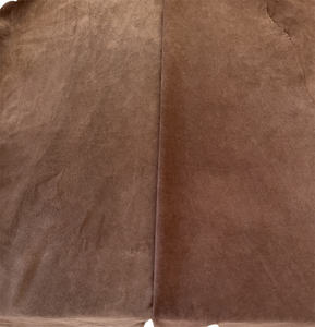 Brown Genuine Sheep <b>Split</b> Suede Leather Eco-Friendly Clothing Coats Dresses Shoes <b>Skirts</b> Home Decor Belt Handbag Luggage - Product Image 4