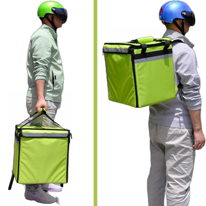Sac à dos isotherme personnalisé pour la livraison de repas à vélo ou à moto, sac à repas chaud de qualité alimentaire - Product Image 1