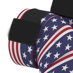 Vendas para Rodillas con Estampado Gráfico de Estrellas y Rayas, Cierre Ajustable de Gancho y Bucle, para Levantamiento de Pesas y Powerlifting - Product Image 6