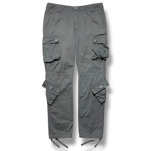 Pantalon Cargo Décontracté Haut de Gamme en Tissu Oxford Anti-Plis Séchage Rapide Respirant avec Cordon de Serrage et Doublure Polaire Latérale – Meilleures Ventes - Product Image 2