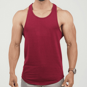 <b>Top</b> Trending Short Sleeveless Men T-Shirts Cotton Polyester Wholesale Price Affordable Price Washable Men Sleeveless T-Shirts - Product Image 1