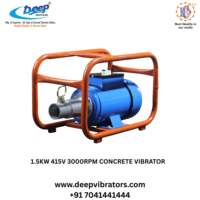 Hochleistungs-Außenmotor-Vibrator 220V Hochleistungs-Elektro-Betonvibrationsmotor 190Hz Hergestellt in Indien