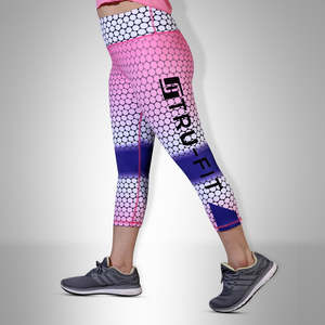 <b>Women</b> Casual <b>Capri</b> <b>Pants</b> Elastic Waist Full Length Plus Size Front Soft Breathable Summer Gym Wear Comfortable Slim Fit Style - Product Image 4