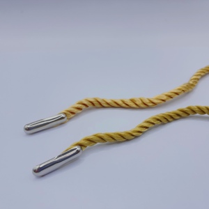 5mm Polyester Twisted Handle Rope Nylon Paper Bag Rope Handle with Transparent Tip for Shopping Bag - Product Image 4