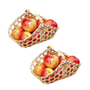 Cesta de Regalo Artesanal Tradicional de Paja y Bambú, Duradera, Elegante y Natural, Cesta de Embalaje Ecológica, Artesanía de Vietnam - Product Image 1