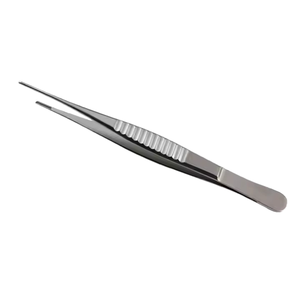 Pinzas Dentales Rectas de Acero Inoxidable Grip Surgical GS-DF-0010 de 6'' (15 cm), Instrumento Quirúrgico Reutilizable de Clase II - Product Image 3