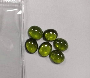 พลอยคาโบชองพลอยธรรมชาติเจียระไนทรงวงรีทรงเหลี่ยม - Product Image 2