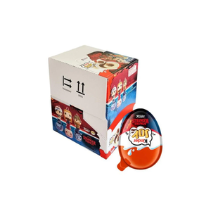 Huevos de chocolate Kinder Joy de Stranger Things de calidad premium, 20g cada uno, con figuras Funko Pop en cajas de 24 unidades para compra al por mayor. - Product Image 5