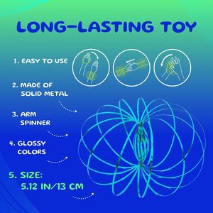 Braccialetto Geometrico Magic Flow Facile da Usare, Fidget Spinner - Product Image 1