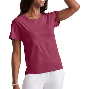 Nuevo Estilo 2026, Camiseta de Lujo para Mujer, Venta al Por Mayor, Personalizada, de Alta Calidad, 100% Algodón, Gruesa y de Color Sólido, Corte Regular - Product Image 2