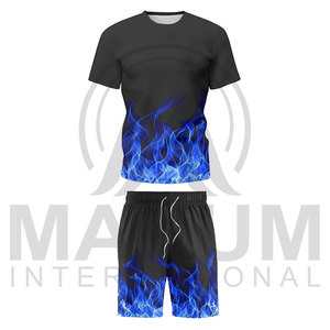 Summer Jogging Suit Custom Men Short <b>Set</b> Trending Products New Arrivals Plus Size Short-Sleeve <b>Sets</b> for Men - Product Image 2