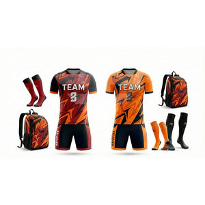 Uniforme de Fútbol Personalizado con Sublimación, Camisetas Transpirables de Secado Rápido para Equipos, Camisetas de Fútbol Personalizadas para Entrenamientos - Product Image 4