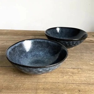 Tazón de Sopa de Cerámica de Lujo con Acabado de Esmalte Reactivo, Forma Redonda Profunda, Resistente a Desportilladuras, Apto para Alimentos, para una Experiencia Gastronómica Elegante en la Cocina - Product Image 6