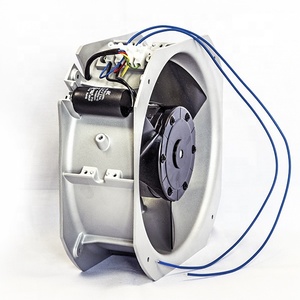 พัดลมแกนอุตสาหกรรม SYMBANG ทนความร้อนสูง ขนาด 225x80 มม. 115/230V 50Hz 580CFM ใบพัดโลหะ ลูกปืน (A22580M-DA) - Product Image 3