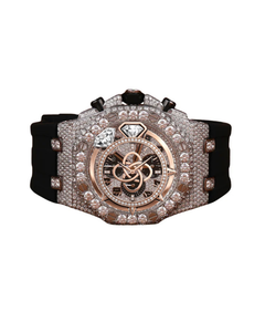 Luxury Moissanite Diamond Watch Men Full Pave VVS Moissanite Stones Stainless Steel <b>Automatic</b> Wristwatch - Product Image 1