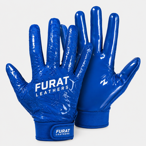 Guantes Deportivos FURAT LEATHERS de Dedo Completo, Negros y Blancos, con Impresión por Sublimación, Absorbentes de Humedad, Antideslizantes, de Silicona, Unisex - Product Image 2