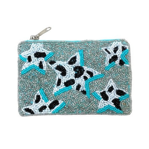 Indian Traditional Luxury Handbag Multicolor <b>Crystal</b> Glass <b>Beaded</b> Durable Artisan Craft Premium Baguette Fashion Accessories - Product Image 2