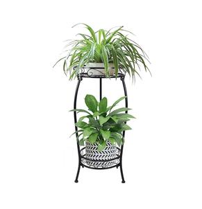 Best Selling <b>Frame</b> Iron Planter Stand With Strong Build Ideal For <b>Supporting</b> Heavy Pots And Outdoor Garden <b>Plants</b> - Product Image 1