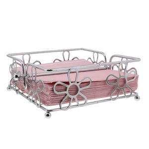 Cesta de servilletas metálica funcional para mesa de comedor, encimera de cocina, restaurante, hotel, organización de pañuelos - Product Image 3