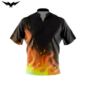 New Style Custom Club logo <b>Bowling</b> Jerseys Wholesale Quick Dry Printed Reversible <b>Bowling</b> Jerseys Customized Short Sleeve - Product Image 1