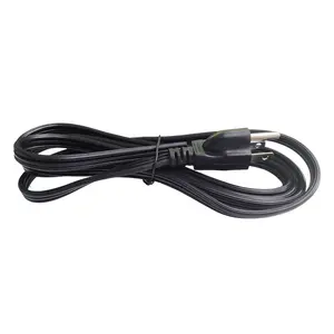 With Fused USA Standard 3 Pin AC Power Cord of Home Application US Power Cords & Extension Cords