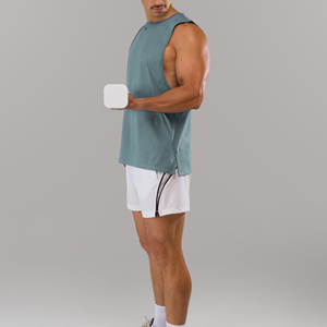 Camiseta Deportiva Chalasa para Hombre, Transpirable, Ecológica, de Secado Rápido, 100% Poliéster, para Gimnasio, Fitness, Culturismo, Yoga y Entrenamiento - Product Image 1