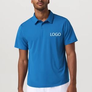 T-shirt classique à col pour homme, style décontracté chic, idéal pour l'été, matière respirante, fabrication sous marque privée, qualité export, prix abordable - Product Image 1