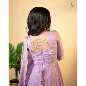 Vestidos de noche de diseñador Vestido de fiesta elegante con Dupatta & Bottom Look elegante - Product Image 6