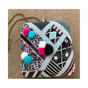 Premium Quality Handmade Women Elegant Luxury Evening Purse Embroidered <b>Clutch</b> For <b>Weddings</b> - Product Image 1